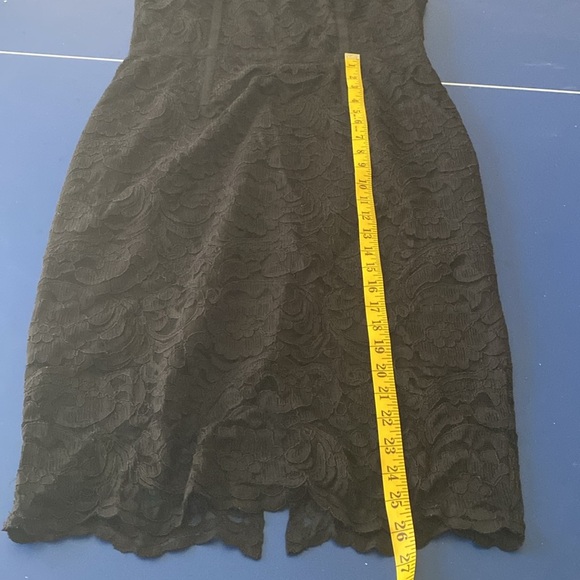 Vince Camuto Black Sleeveless Sheath Cocktail Midi Dress size 10 - Picture 14 of 15